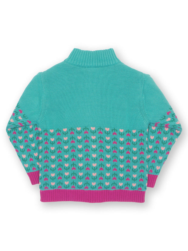 Hygge Jacke Blumenfabel