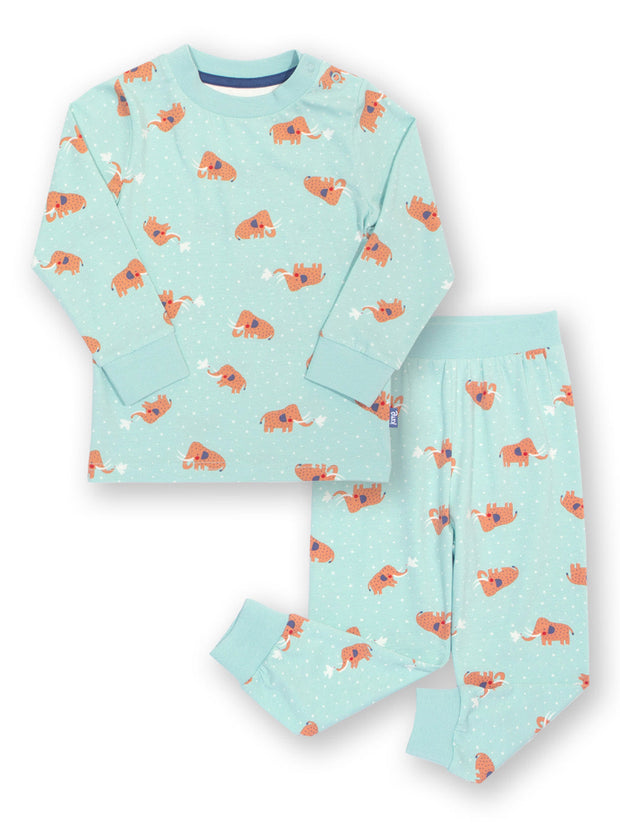 Mammut und Taube Pyjama