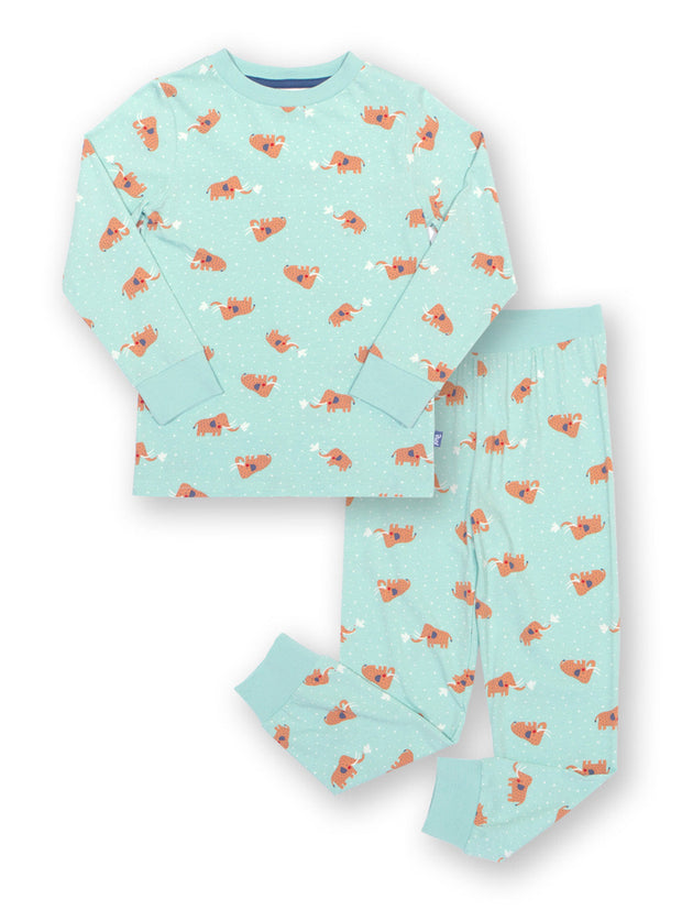Mammut und Taube Pyjama
