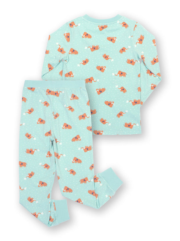 Mammut und Taube Pyjama