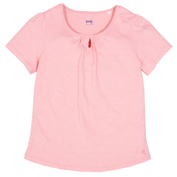 Flat shot of stour jersey t-shirt soft pink 