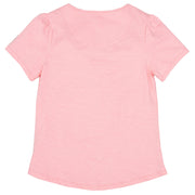 Flat shot of stour jersey t-shirt soft pink 
