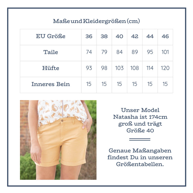 Kimmeridge Shorts Sandfarben