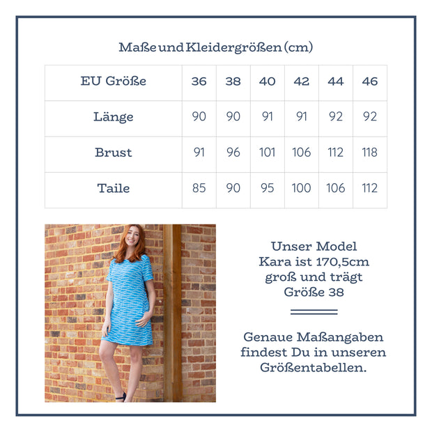 Flat shot of kingston kleid wavy daisy 