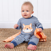 Baby in foxy stramplelanzug