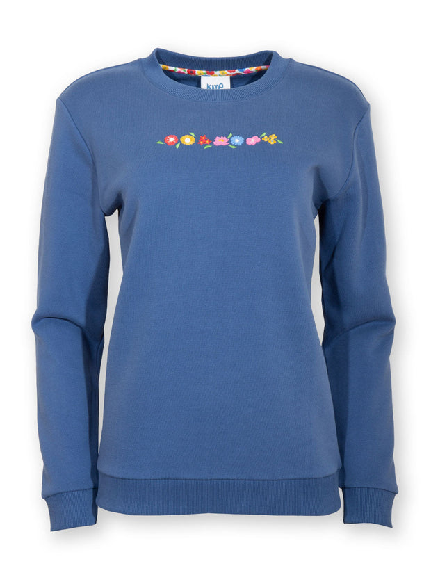 Whitecliff Sweatshirt Navy Blau