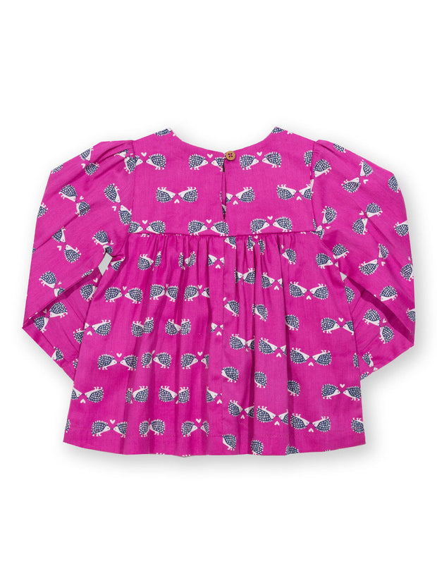 Igel Herzchen Bluse