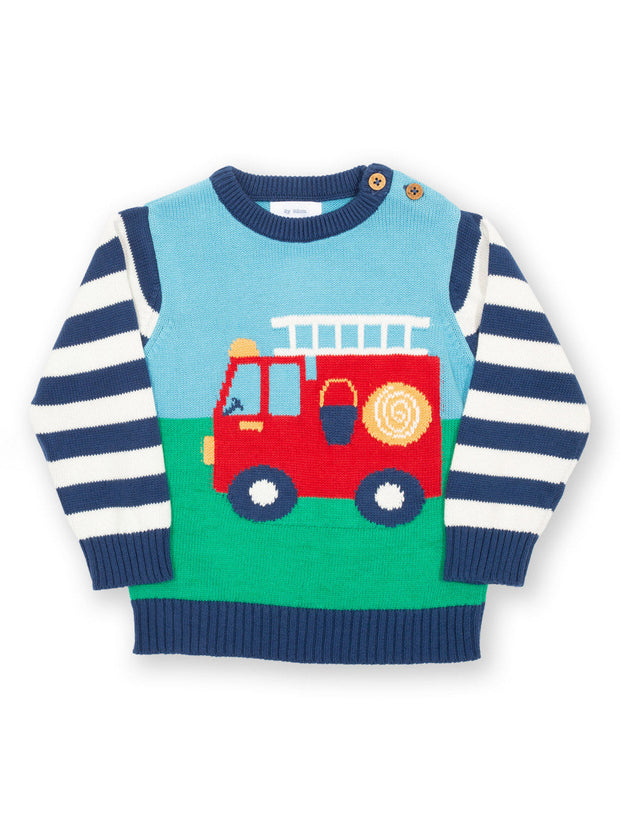 Fire Engine Pullover
