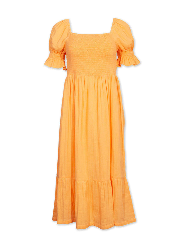 Hartgrove Kleid Musselin Gelb