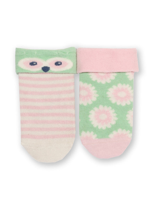 Kite - Baby bio-baumwolle Owlet Socken - 2-er Pack