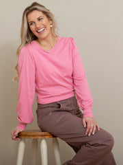 Agglestone Ausbrenner Jersey Shirt Dusky Pink