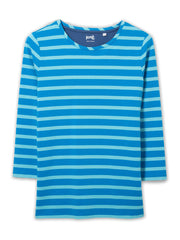 Tarrant Jersey Shirt 3/4 Ärmel Blaugestreift