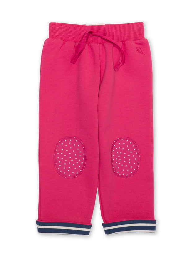 Kite - Baby bio-baumwolle Darling Dot Jogginghose Pink - Elastischer Taillenbund