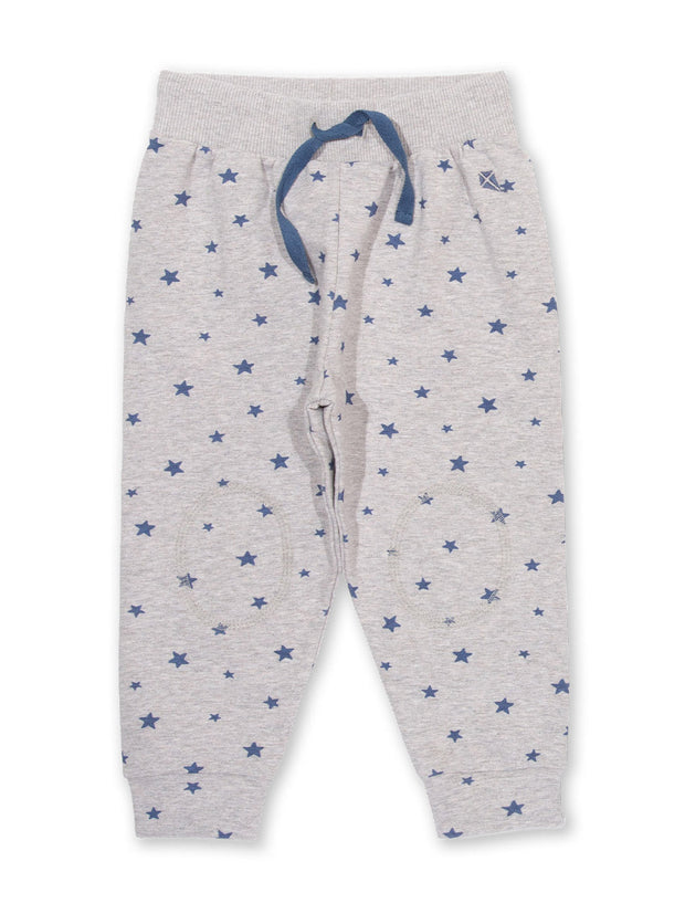 Kite - Baby bio-baumwolle Starry Sky Jogginghose Grau - Elastischer Taillenbund