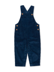 Kite - Baby bio-baumwolle Jumbo Cord Latzhose Navy - Verstellbare Träger mit Kokosnussknöpfen