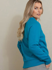 Whitecliff Sweatshirt Blaugrün