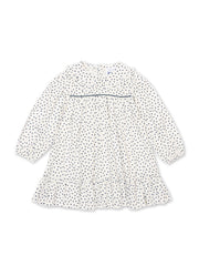 Kite - Baby bio-baumwolle Dolly Collar Kleid Creme - Langarm