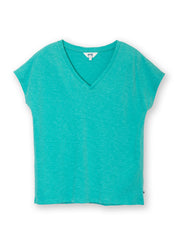 Coombe Ausbrenner Jersey Shirt Enteneier Grün